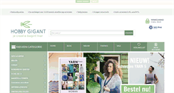 Desktop Screenshot of hobbygigant.nl